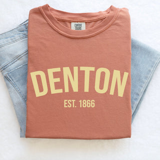 Denton Est. 1866 Short Sleeve T-Shirt