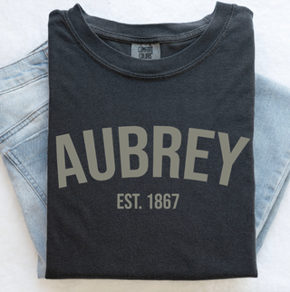 Aubrey Est. 1867 Short Sleeve T-Shirt