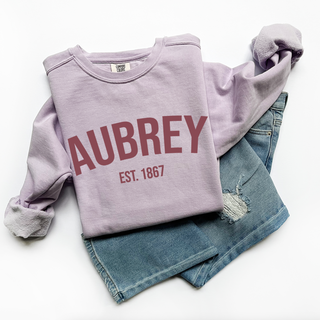 Aubrey Est. 1867 - Crewneck Sweatshirt