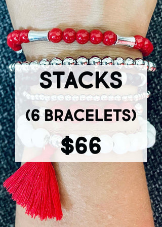 Stacks (6 bracelets)