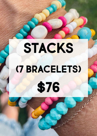 Stacks (7 bracelets)